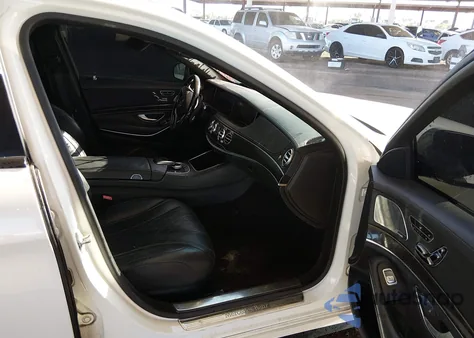 2016 Mercedes-Benz S 550 из США, поврежденный, VIN WDDUG8CB7GA214602